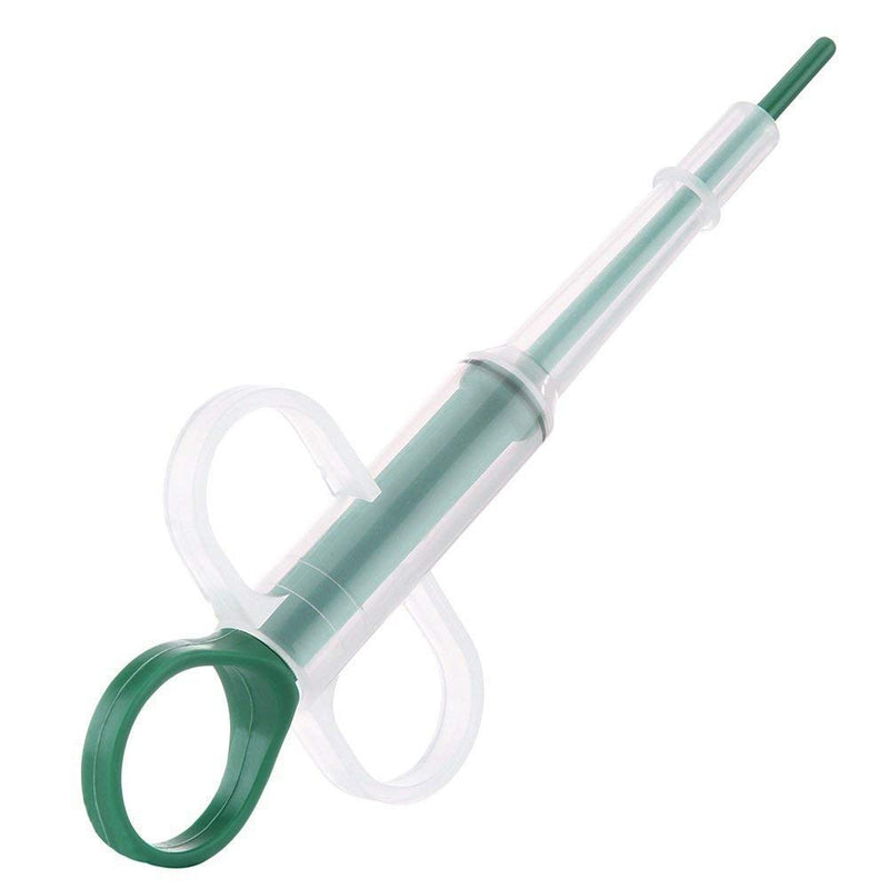 Yuan L Yan No.1 Best-Bag Plastic Pet Medicine Feeder Tablet Syringe Reusable Liquid Dispensing Injector for Dogs Cats Baby Animals Feed- Green - PawsPlanet Australia