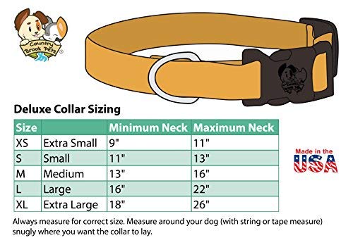 [Australia] - Country Brook Design - Deluxe Dog Collar - Paisley Collection Large, 1 Inch Wide Pink Paisley 