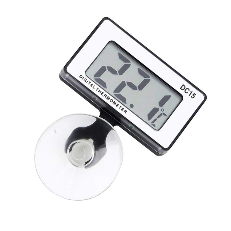 Gellvann Digital Aquarium Thermometer Submersible with Suction Cup Waterproof LCD Digital Fish Tank Aquarium Thermometer for Tropical and Marine - PawsPlanet Australia