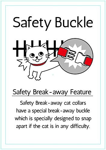 NECO ICHI CATS FIRST Necoichi Kimono Ribbon Cat Collar Blue - PawsPlanet Australia