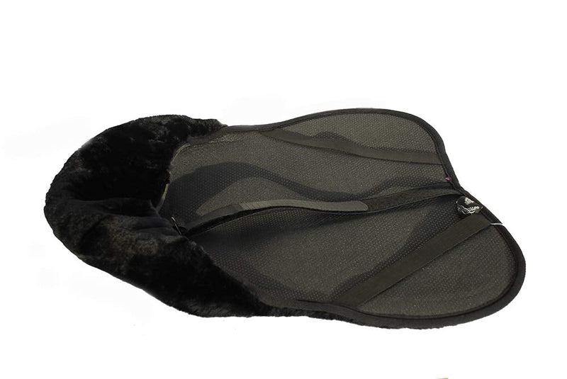 Rhinegold Luxe Seat Saver Black - PawsPlanet Australia