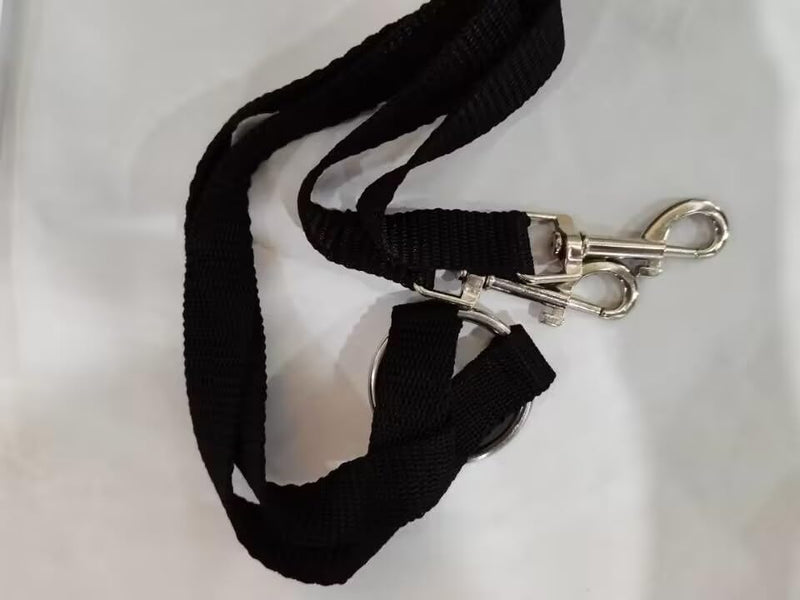 Hands-free leash, dog leash, double dog leash, nylon dog leash, no tangling, 360° rotating splitter double leash for two dogs, for small medium and large dogs running training - PawsPlanet Australia