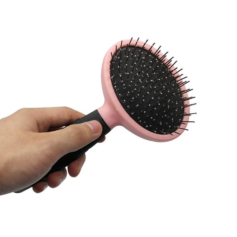 JUN-H Dog Brush Cat Brush And Comb, Professional, Detangling, Grappling And Natural Fur Care For Dogs And Cats With Long And Short Hair - PawsPlanet Australia