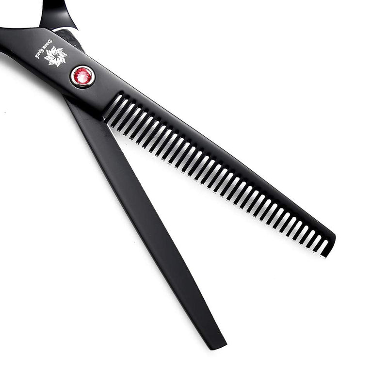 Dream Reach Professional 7.0 Inches Dog Grooming Scissors Kit Cutting Curved Scissors Thinning Shears Grooming Comb Pet Hair Trimming Scissors Set for Dogs and Cats (3-set Blunt Tip) 3-Set Blunt Tip - PawsPlanet Australia