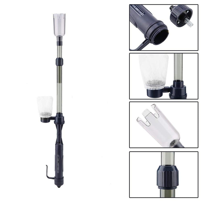 [Australia] - Pssopp Aquarium Fish Tank Electric Gravel Cleaner Automatic Sand Cleaner Washer Water Changer Siphon Vaccum for Cleaning and Changing Water 