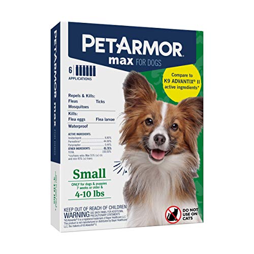 PetArmor Max Flea, Tick and Mosquito Prevention for Dogs Small - PawsPlanet Australia