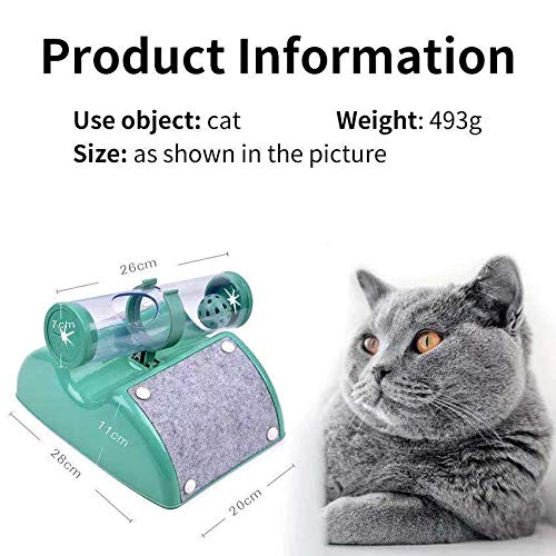 Khepri cat toy track ball pet cat astronomy tube cat toy claw puzzle cat toy wholesale (green) green - PawsPlanet Australia