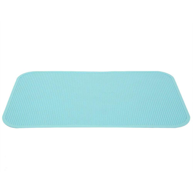 Oumefar Pet Non-Slip Rubber Mat Waterproof Dog Placemat Washable Feeding Mat for Pet Grooming Bathing Training Table(Green) Green - PawsPlanet Australia