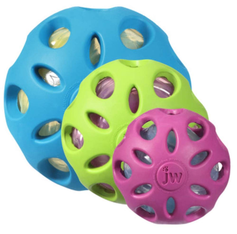 JW Pet Crackle Heads Crackle Ball Small - PawsPlanet Australia