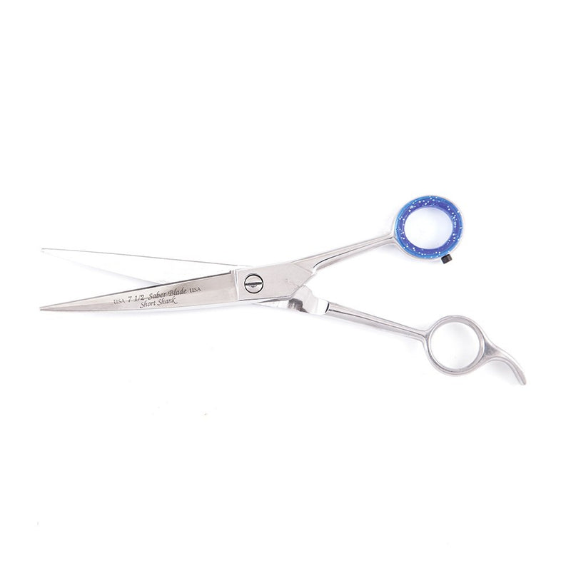 [Australia] - Klein Tools Heritage Pet Grooming Scissors with Triangular Shaped Blade and Curved Blade, 7-1/2" 