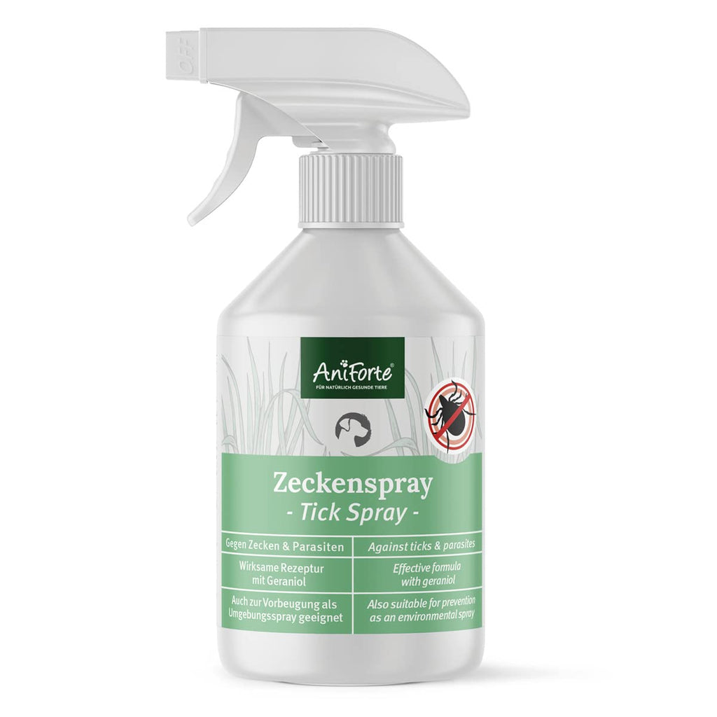 AniForte tick spray for dogs 250ml - tick protection against ticks & parasites, tick agent for anti tick spray, agent, insect spray & insect protection, dog - PawsPlanet Australia