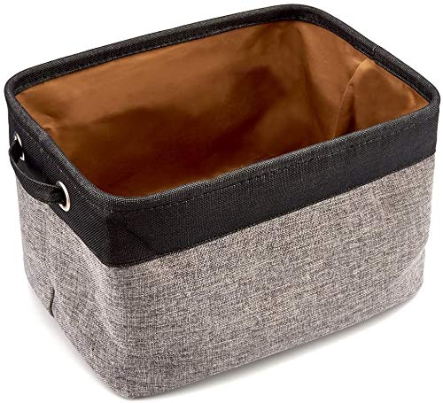 ECOSCO Pet Toy and Accessory Storage Bin, Basket Chest Organizer with Handles for Organizing Pet Cat Toys, Blankets, Vest and Dog Chew Toys, 2 Pack (Set A) Set A - PawsPlanet Australia