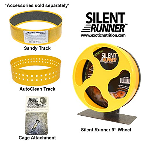 [Australia] - Exotic Nutrition Autoclean Track (for Silent Runner 9") - Ventilated Easy Clean Track for Silent Runner Pet Exercise Wheel 