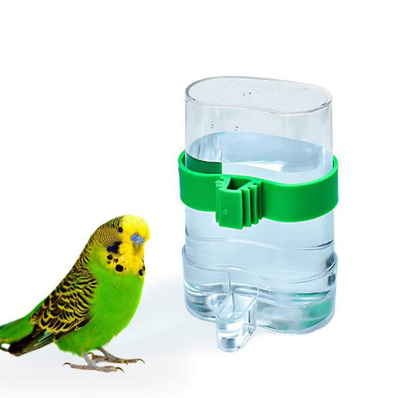 Jixista 2pcs Bird Feeder Automatic Drinker Bird Waterer Bird Feeder Pet Feeder Dispens Bowl Bird Cage Water Dispenser Bird Food Water Dispenser - PawsPlanet Australia