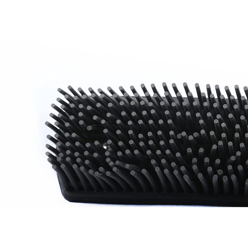 Rubber Pet Hair Removal Brush Lint & Hair Removal Cat Dog Hair Remover Brush Pet Hair Removal Tool Silicone Lint and Debris Remover for Cleaning, Grooming, Lint and Fur Removal, Home, (black) Black - PawsPlanet Australia