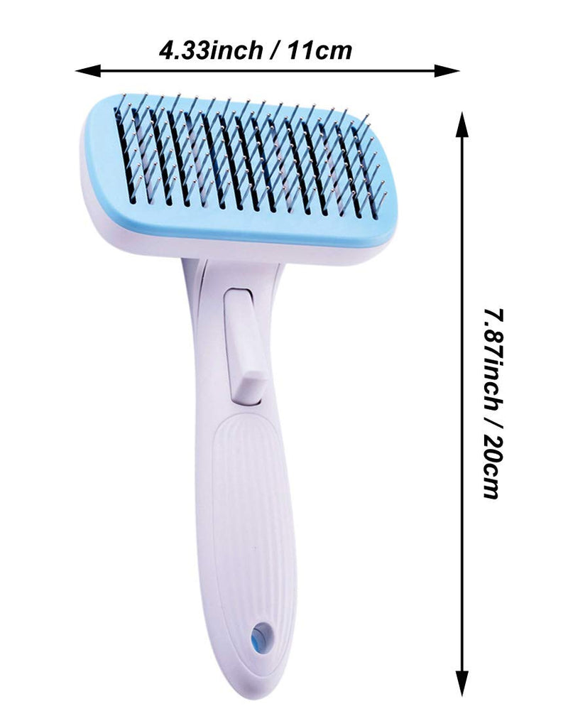 [Australia] - Petnazz Ball Topped Brushes for Grooming and Shedding Long Haired Dogs & Large Cats 