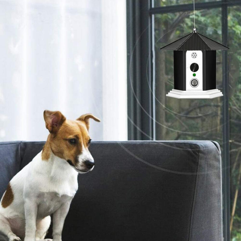 Anti Barking Device, Bark Control Device, Ultrasonic Bark Deterrent Device Can Make Dogs Stop Barking, Effective Distance Within 50 feet, Compact Design is Easy To Install As Well As Repel Wild Dogs. - PawsPlanet Australia