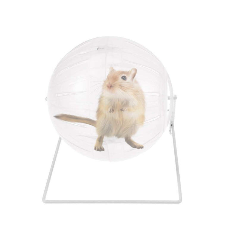 POPETPOP Hamster Exercise Ball,4-in-1 Multifunctional Hamster Running Ball-Hamster Mini Ball for Dwarf Hamster,Mouse,Syrian Hamster Ball with Stand-Clear Picture 1 - PawsPlanet Australia