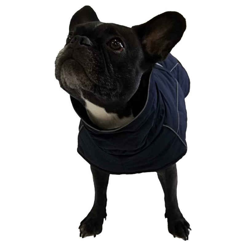 Croci C7081980 Hiking K2 Waterproof and Thermoregulating Coat for Dogs 40 cm Dark Blue 1 Piece - PawsPlanet Australia