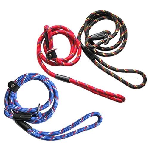 [Australia] - TOPWEL Pet Dog Nylon Adjustable Loop Slip Leash Rope Lead 1.2m 