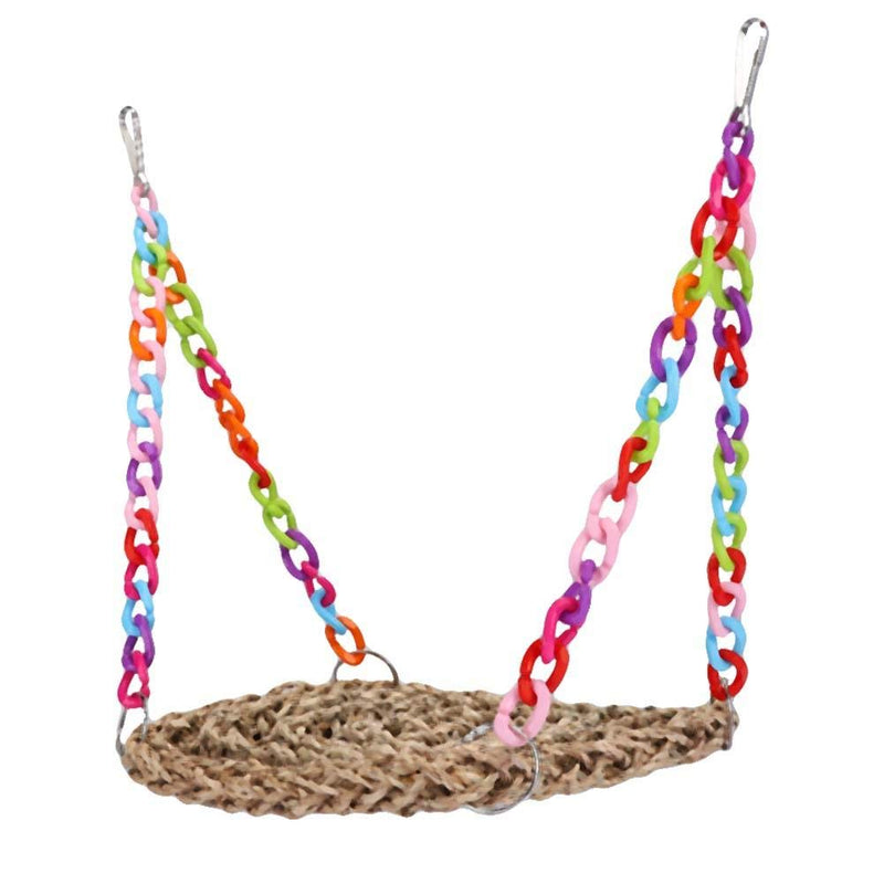 Parrot Swing Hammock Toy, Hanging Parrot Bird Chewing Climbing Toy Pet Toys Approx 136g - PawsPlanet Australia