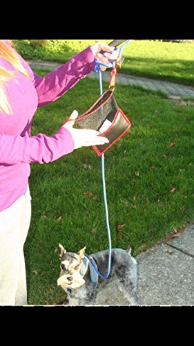 [Australia] - Peek A Poo Handy Mesh Carry all Nylon Mesh Pet Waste Bags for Dog walkers Small Black 