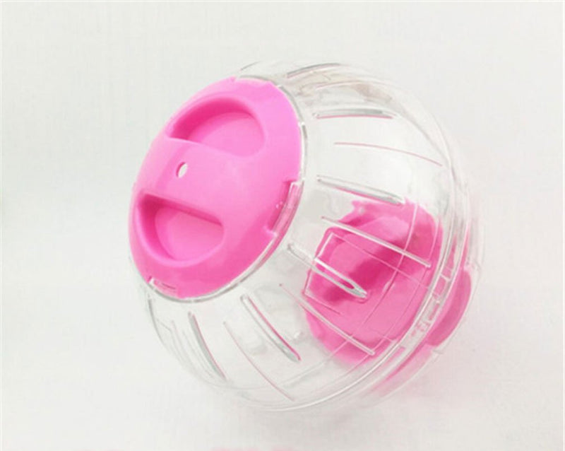 emours Dwarf Hamster Running Play Ball Mini 4.8 inch Small Animal Hamster Run Exercise Ball (pink) pink - PawsPlanet Australia