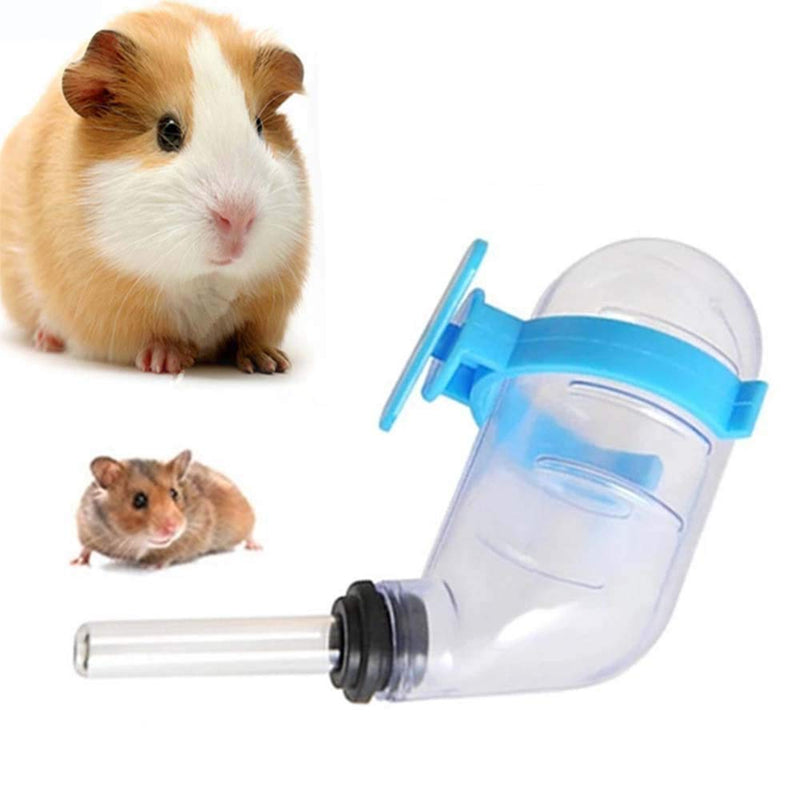 Mayplus Pet Water Feeder Bottle Container Dispenser for Cage or Kennel, Waterer Leak-Proof Nozzle Pets Crate Drinker for Bunny Rabbits Ferrets Hamsters Critters(Blue) Blue - PawsPlanet Australia