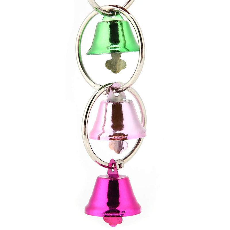 Pet Bird Parrot Cage Toy, Hanging Bells Suitable for Parrots and Birds - PawsPlanet Australia