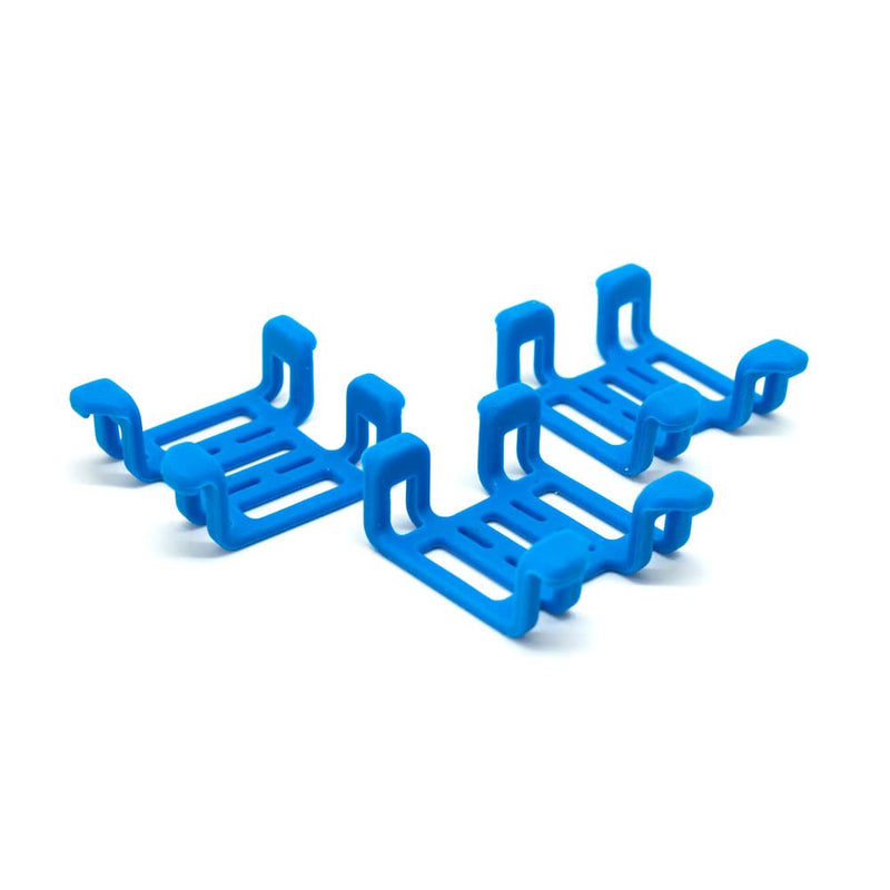 Tractive GPS DOG 4 Rubber Clips x3, Blue - PawsPlanet Australia