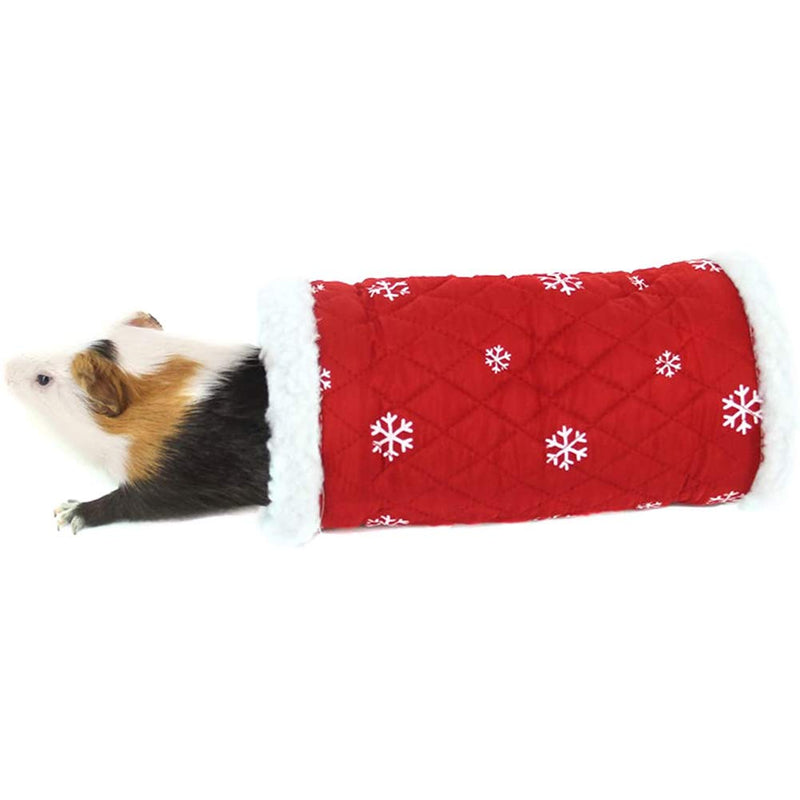 LING Guinea Pig Tunnel - Hamster Tunnel Toy Small Animal Play Tunnel,2-Way Warm Bed Pet Toy Tunnel for Hamster, Guinea Pig, Chinchillas, Mice, Rats - PawsPlanet Australia