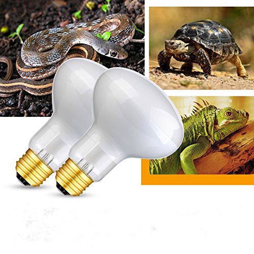 [Australia] - CTKcom 100 Watt UVA Pet Heating Lamp(2 Pack),R85 Day Light UVA Basking Heat Spot Lamp,UVA Reptile Heat Bulb for Turtle Aquarium Aquatic Reptile Lizard Heat Lighting E26/E27,110V,2 Pack 