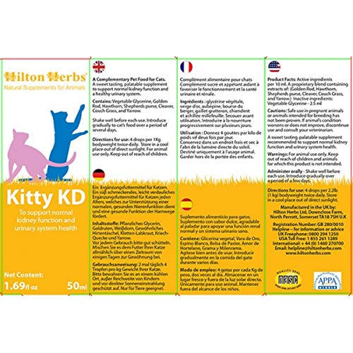 Hilton Herbs Kitty Kd 50 ml - PawsPlanet Australia