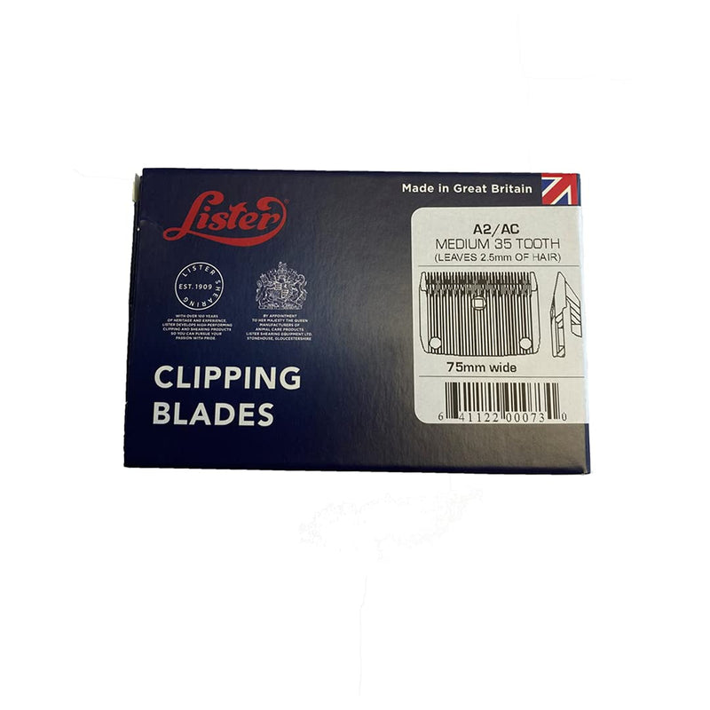Lister A2/AC Medium Blade for The Lister Star, Legend, Liberty, and Fusion Animal Clippers (#258-11840) - PawsPlanet Australia