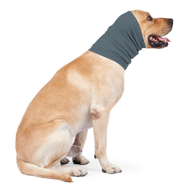 Anlitent Original Calming Dog Hoodies for Grooming and Anxiety Relief, Dog Ear Cover Warm Stretchy, Pet Dog Earmuff for Comfort for Thunder Winter Firework Noise Bathing (Small, Blue) Small - PawsPlanet Australia