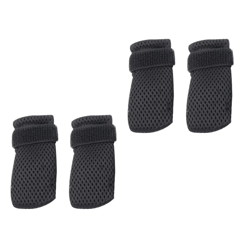 Hemobllo Claw Covers for Cats: Scratch Protection for Cats Breathable Mesh Cat Paw Covers Cat Claw Covers Caps for Cat Syringe Grooming Bathing Pack of 4 - PawsPlanet Australia