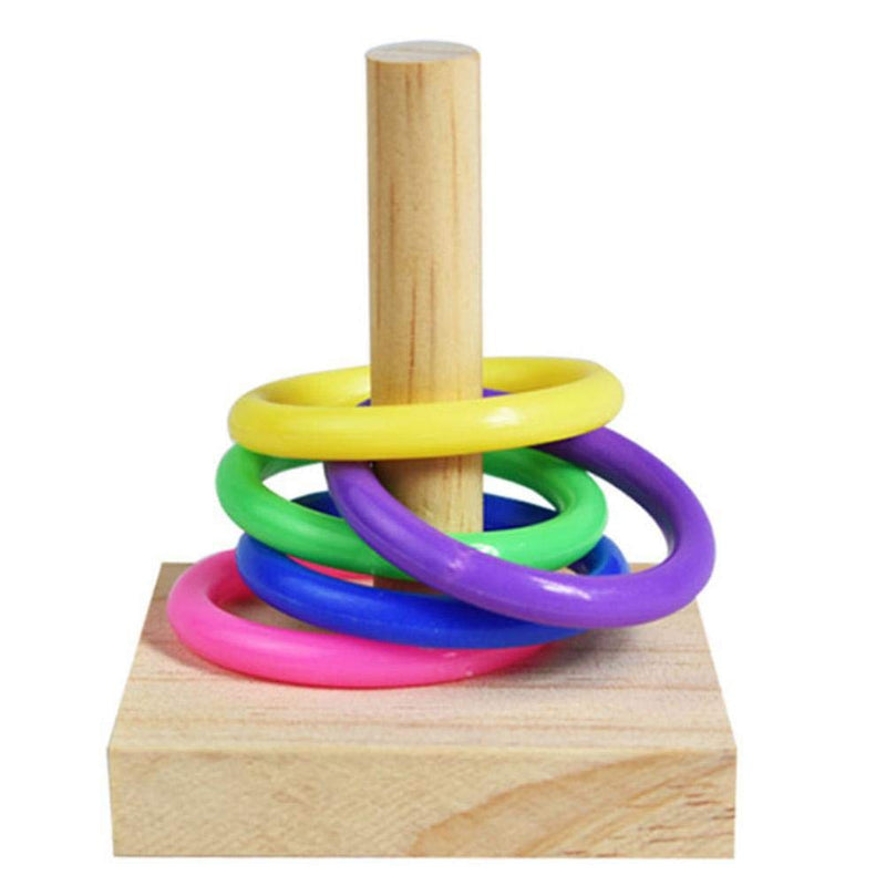 Wooden Bird Educational Toys Parrot Intelligence Training Toys, Bird Parrot Intelligence Toy For Budgie Parakeet Cockatiel Conure Cockatoo Amazon Cage Toy For Education Play Gym Playground Activity - PawsPlanet Australia