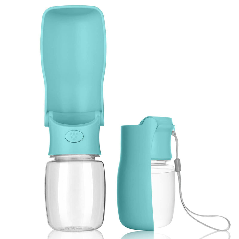 Portable Dog Water Bottle Dispenser - 12oz Foldable Water Dispenser for Dogs Leak Proof Lightweight Dog Travel Water Bottle Pet Summer Accessories for Outdoor Walking Hiking Traveling - PawsPlanet Australia