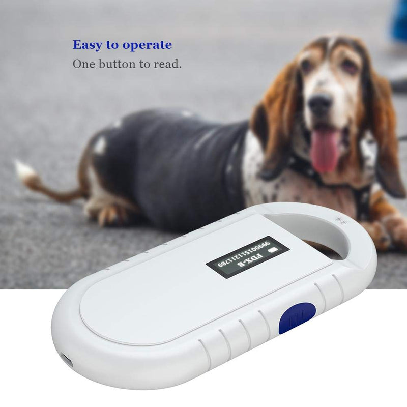 Socobeta Pet Microchip Scanner Portable Handheld Animal Chip Reader Universal RFID Reader - PawsPlanet Australia