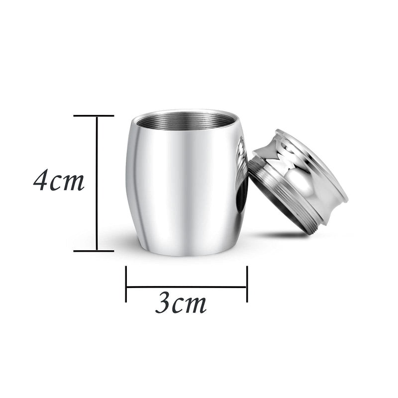 KunBead Jewelry Small Mini Urns for Ashes Keepsake Decorative Memorial Cremation Pet Dog Paw Prints Ash Holder Urns - PawsPlanet Australia