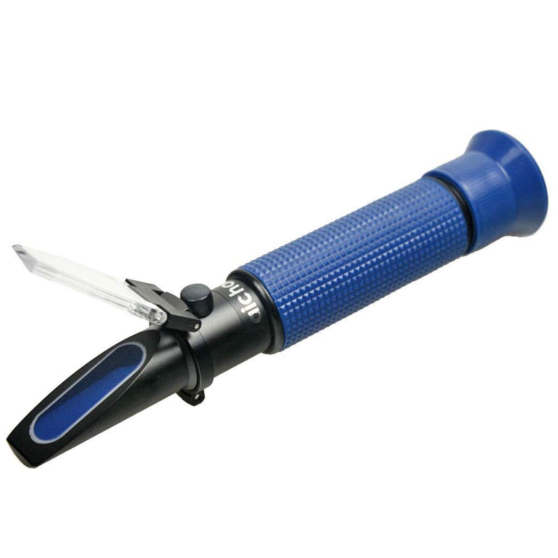 Aichose Salinity Refractometer for Seawater and Marine Fishkeeping Aquarium, Saltwater Pool, with ATC Function, Dual Scale: Salinity 0-100‰ and Corresponding Specific Gravity - PawsPlanet Australia