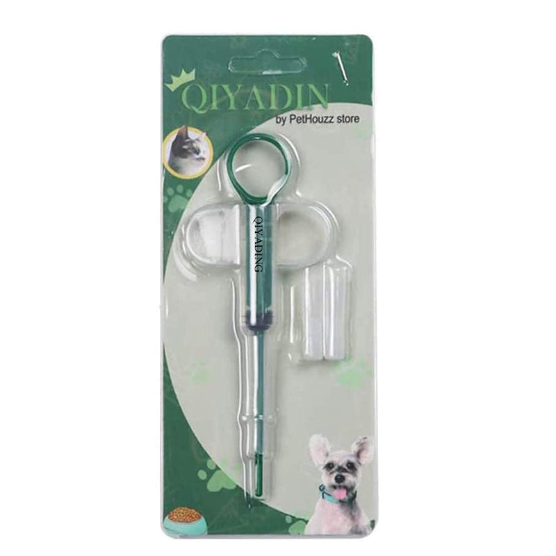 QIYADIN Pet Piller Gun Dog Pill Shooter Cat Tablet Soft Tip Syringe Pet Medical Feeding Dispenser Tool for Small Animal - PawsPlanet Australia