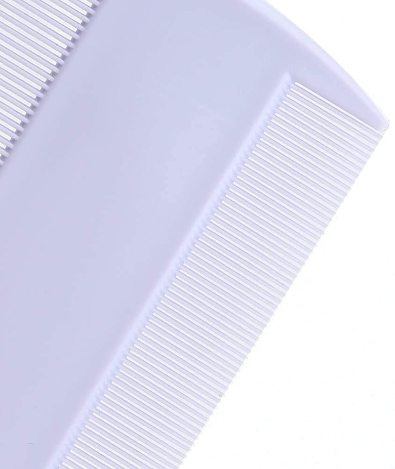 A1SONIC® White Durable Double Sided Nit Combs for Head Lice Detection Comb with Holder (Also Ideal for Pet Flea) its removes Nits, Lice and Fleas and Eggs - PawsPlanet Australia