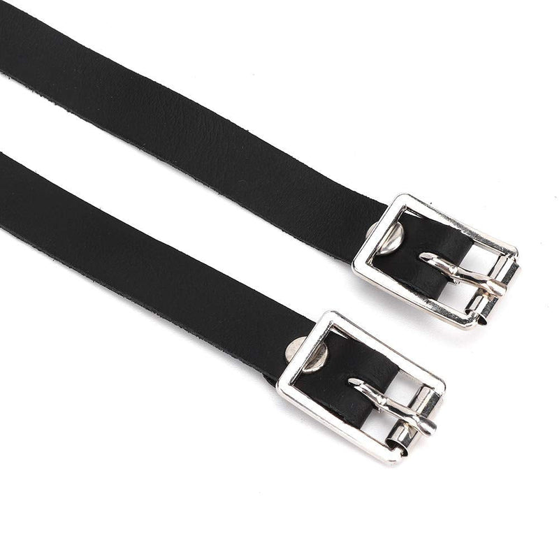 Andraw Stirrup Leathers,1 Pair Stirrup Leathers Stainless Steel Horse Buckle Stirrup Leathers,leather Finish Horse Stirrup Belt, Horse Accessories - PawsPlanet Australia
