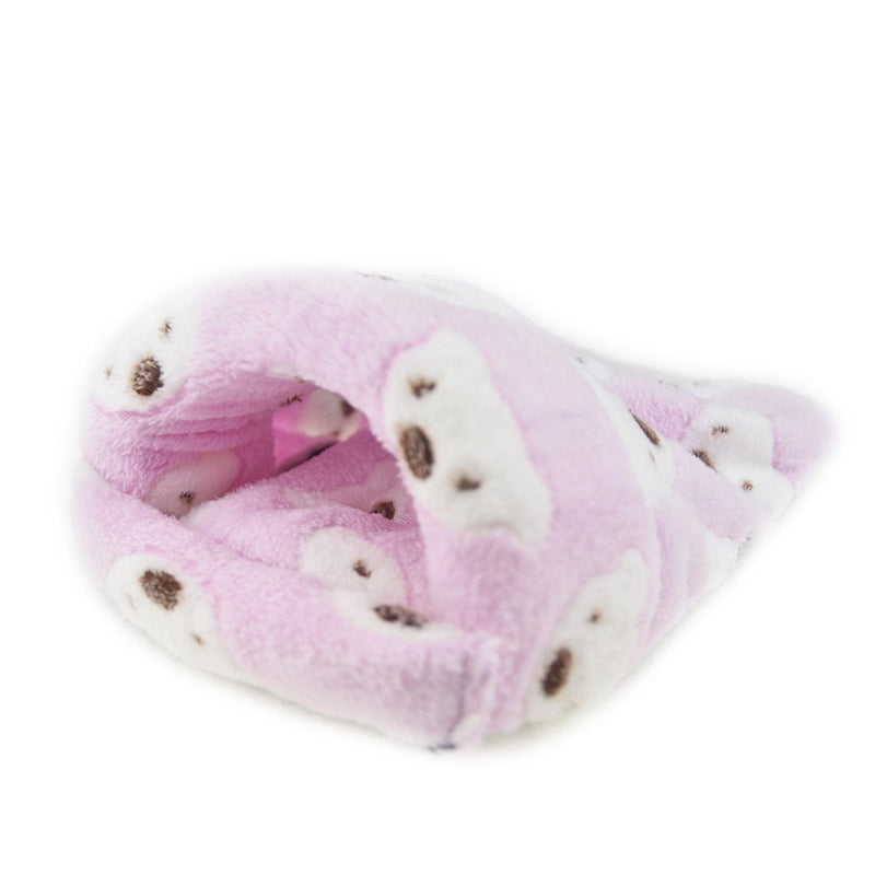 FLAdorepet Rat Hamster House Bed Winter Warm Fleece Small Pet Squirrel Chinchilla Rabbit Guinea Pig Bed House Cage Nest Hamster Accessories S Random - PawsPlanet Australia