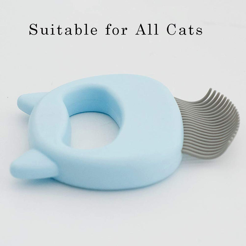 nuoshen Cat Massage Comb for Pet Relaxing, Pet Grooing Comb Cat Dematting Comb Hair Removal Cleaning Comb - PawsPlanet Australia