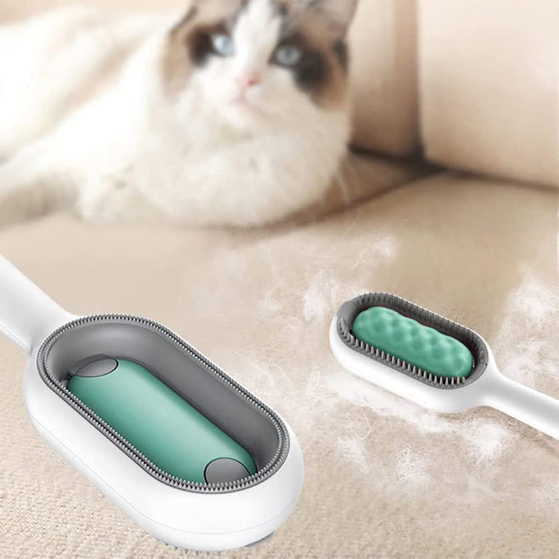 Cat brush, universal knot remover for pets, pet cleaning hair removal comb, pet hair remover pet brush, for grooming, massaging and removing loose undercoat - PawsPlanet Australia