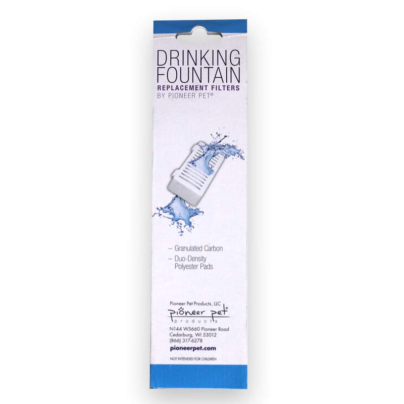 Pioneer Pet T-Shaped Filter for Food, Water & Serene Fountain, 3 count - PawsPlanet Australia