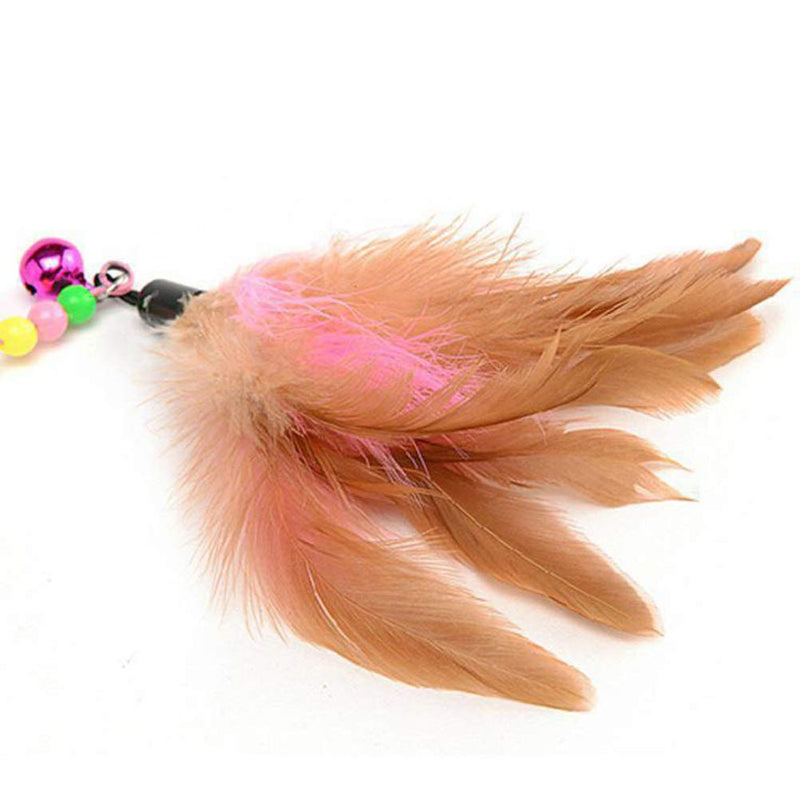 N\A 20Pcs Cat Toys Kitten Toys for Indoor Cats, Cat Bell Balls Variety Cat Toy Pack Cat Feathers Wand Interactive for Kitty Cats - PawsPlanet Australia