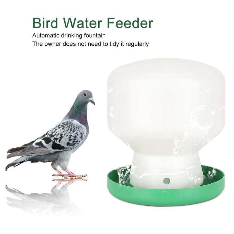 Bird Waterer Automatic Gravity Bird Water Dispenser Parrot Water Feeder Drinker Pigeon Drinking Fountain for Cage - PawsPlanet Australia